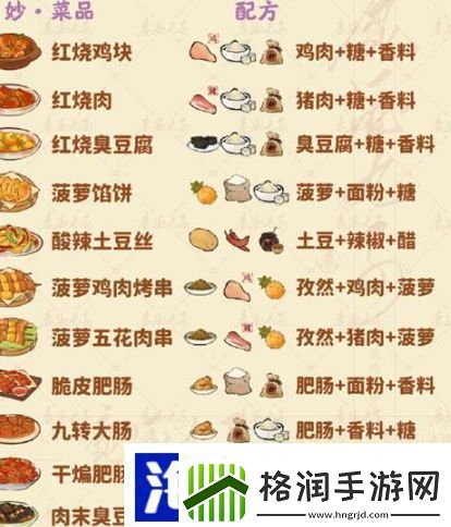 桃源深处有人家食来运转菜谱