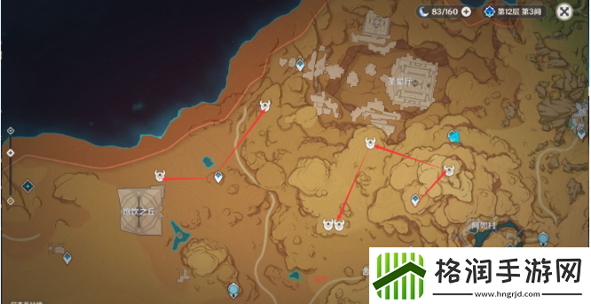 原神遗迹龙兽锄地路线