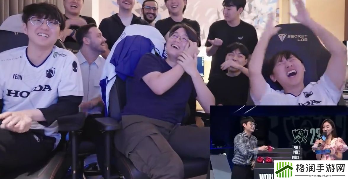 TL分享抽到T1时候的反应