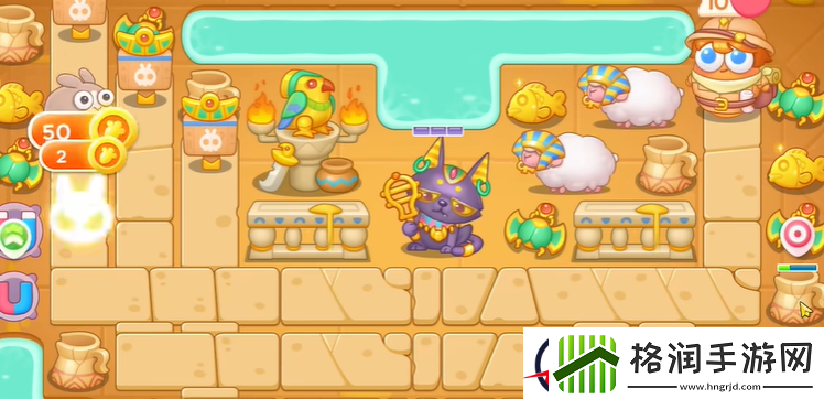 保卫萝卜4法老归来第24关图文详解