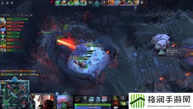 TI12小组赛23小娜迦带盾好局一波团直接暴毙GG拿下首局