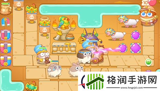 保卫萝卜4法老归来第24关图文详解