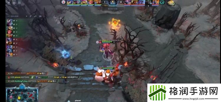 TI12小组赛三核各自秀出操作三波团战定胜势LGD成功拿首局