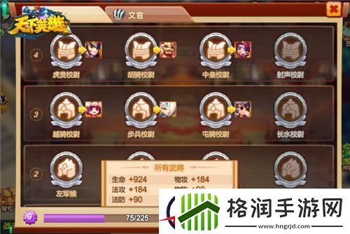 高考在即天下英雄官职系统介绍