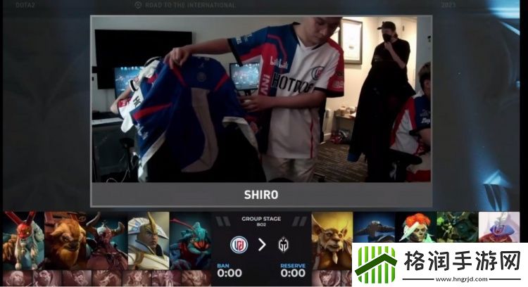 TI12小组赛dyrachyo斯温多次白给shiro蚂蚁出奇效LGD拿首局