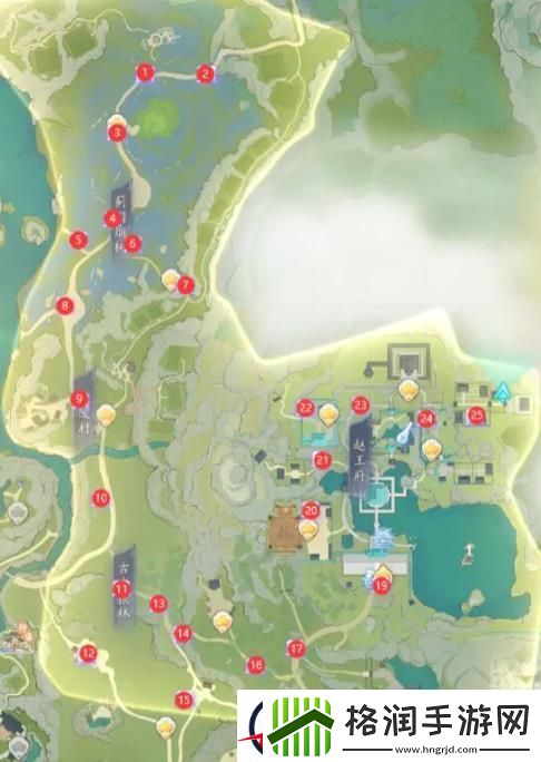 射雕赵王府猛兽献宝位置攻略一览