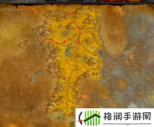 魔兽世界灰谷怎么去石爪山魔兽世界灰谷去石爪山脉方法