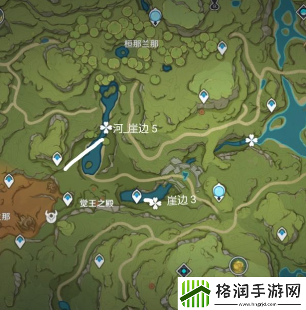 原神渡劫莲采集分布图