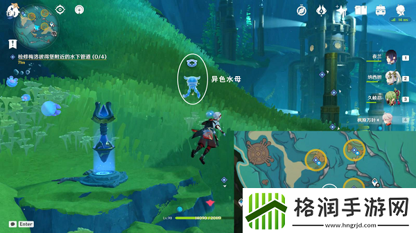 原神梅洛彼得堡附近水下管道任务攻略