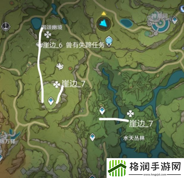 原神渡劫莲采集分布图