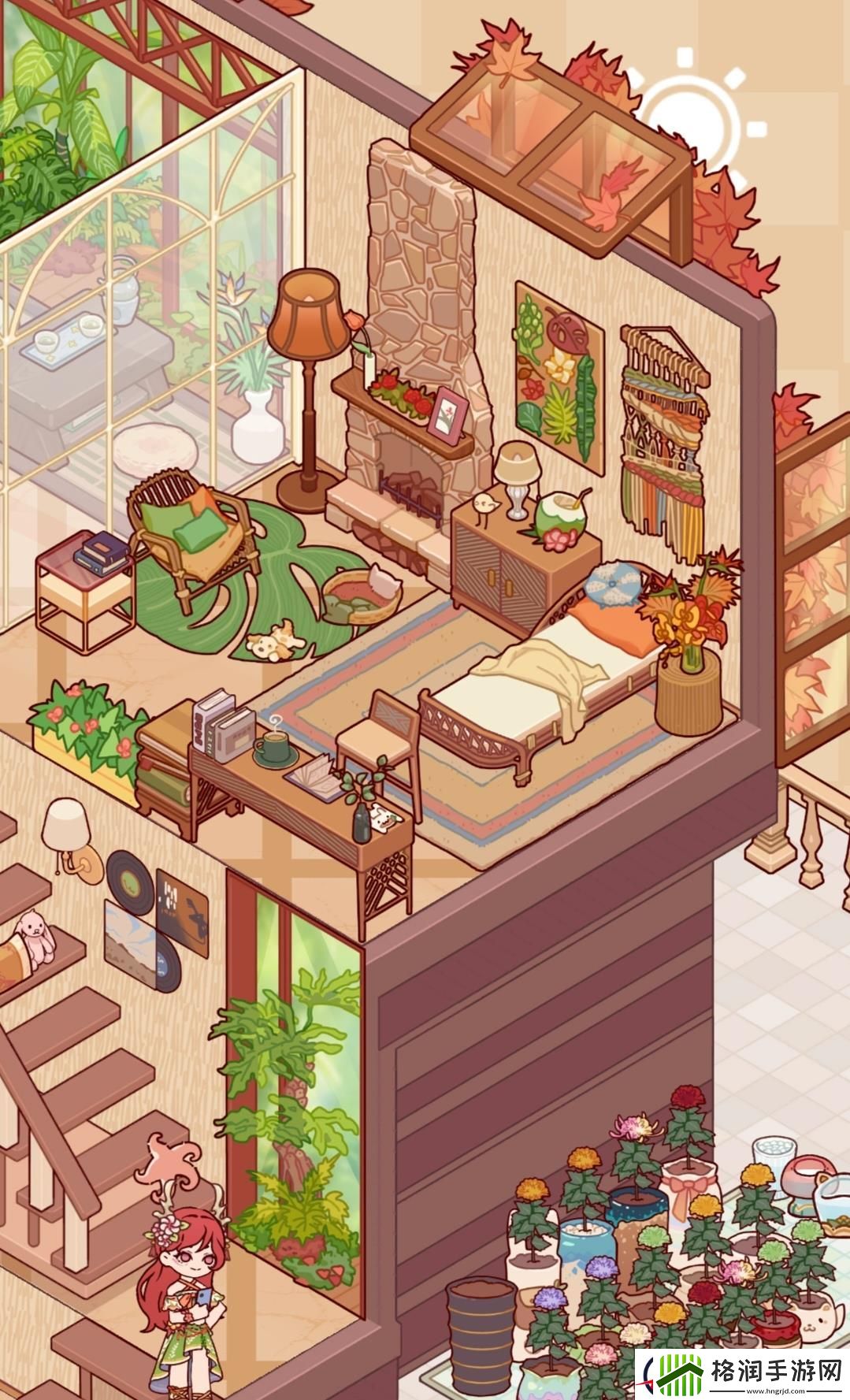 我的休闲时光咖色小楼和双人空间装修分享