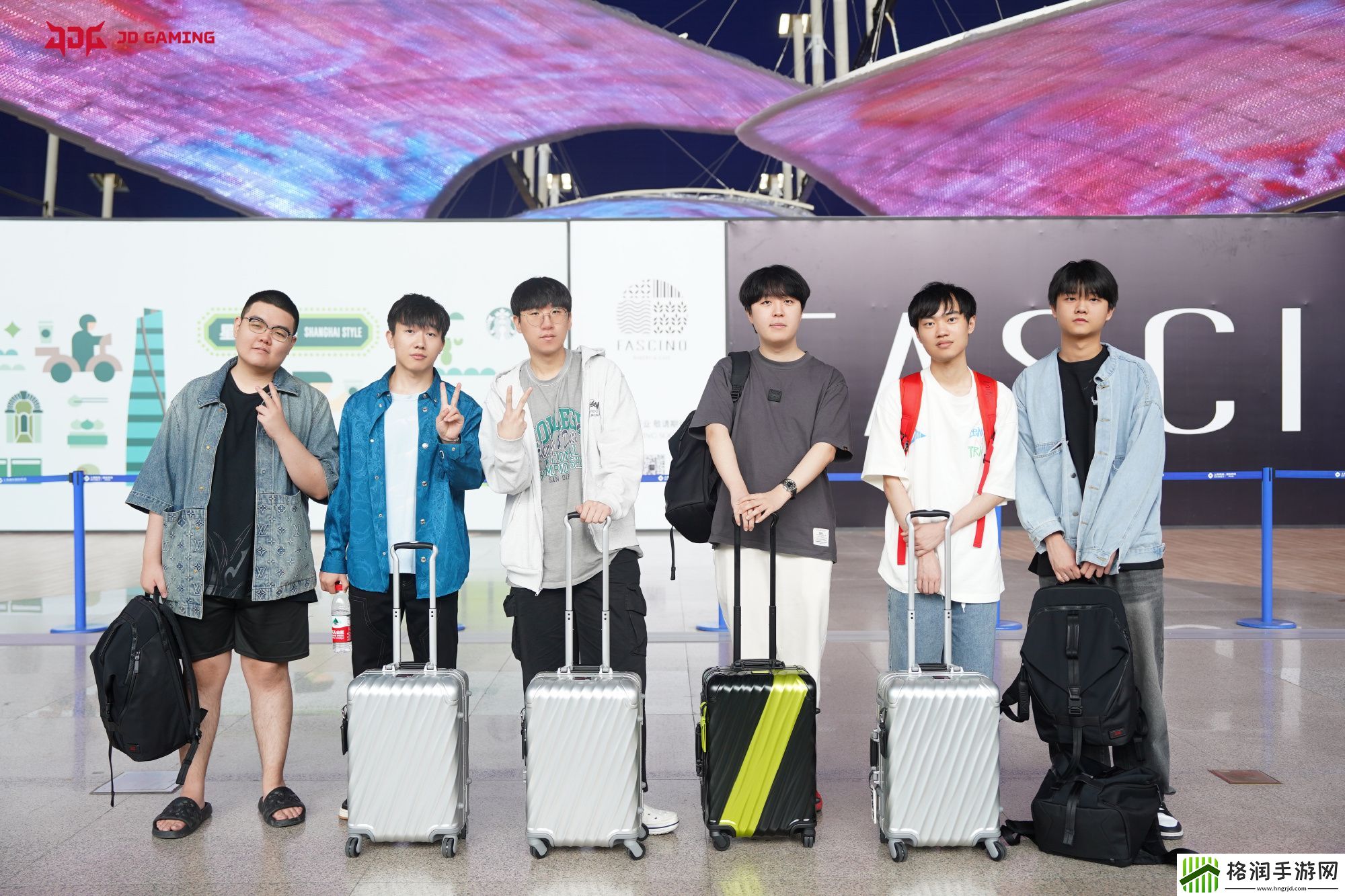 JDG官博分享出发返图