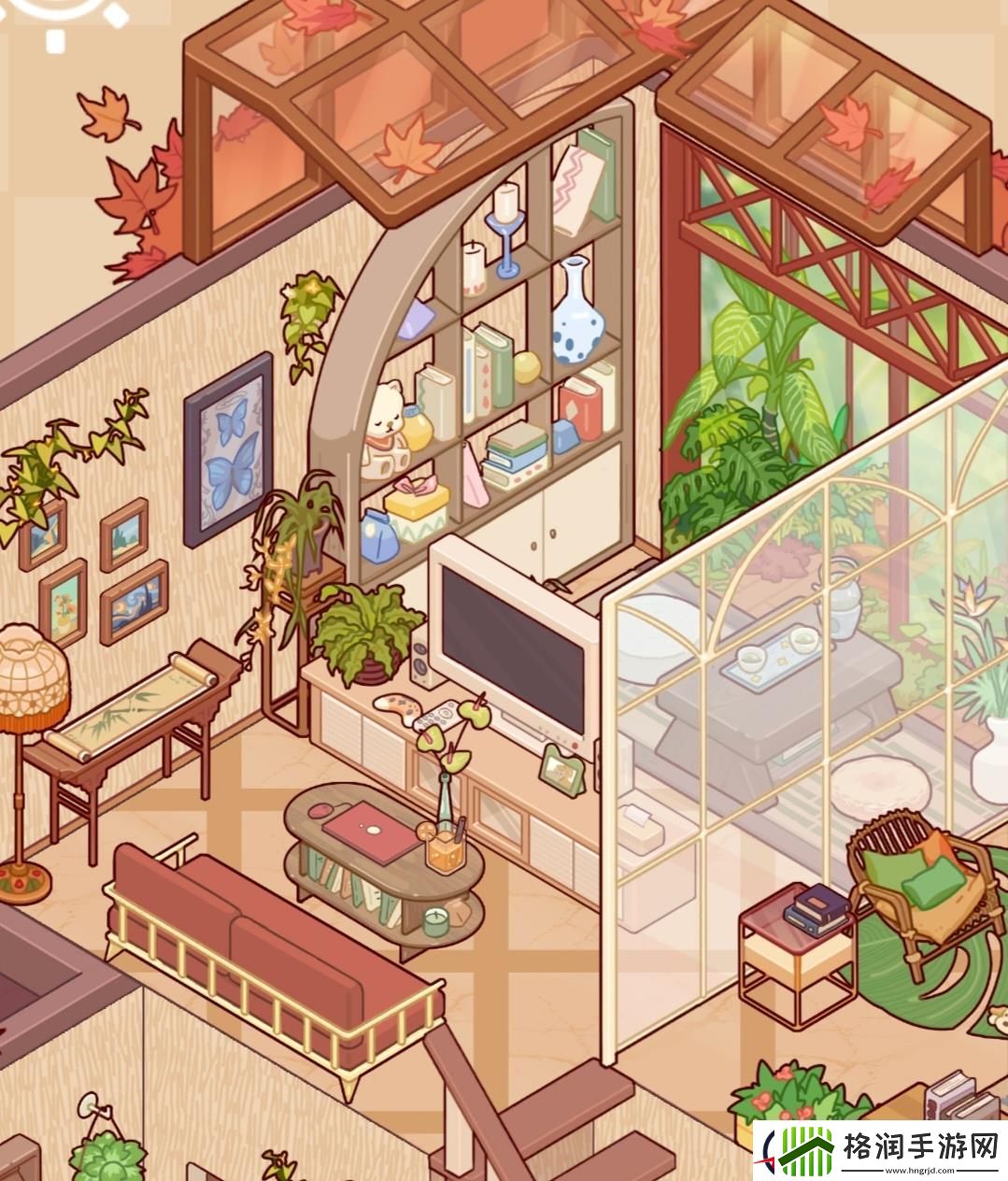 我的休闲时光咖色小楼和双人空间装修分享