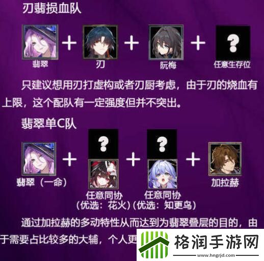 崩坏星穹铁道翡翠0命和1命对比分析