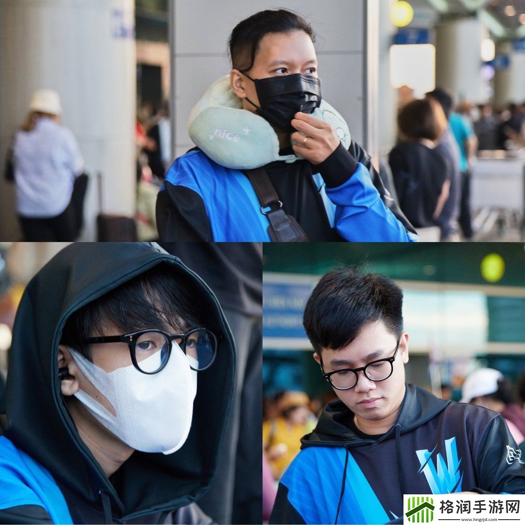 越南赛区代表队GAM、TW前往机场