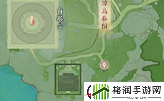 射雕吟咏台位置一览