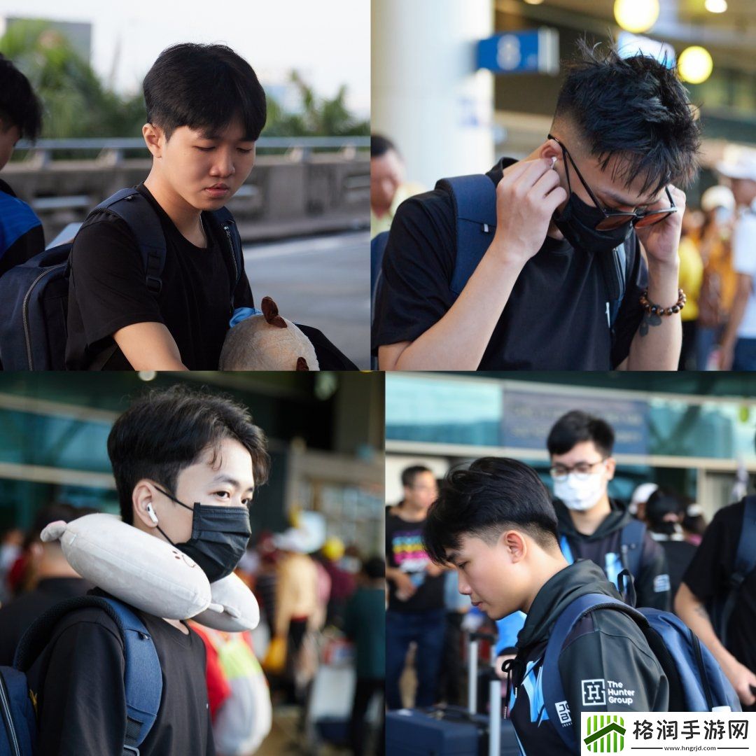 越南赛区代表队GAM、TW前往机场