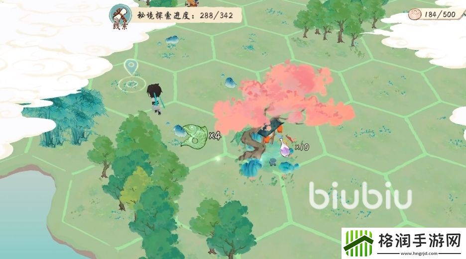 淡墨水云乡秘境探索怎么玩