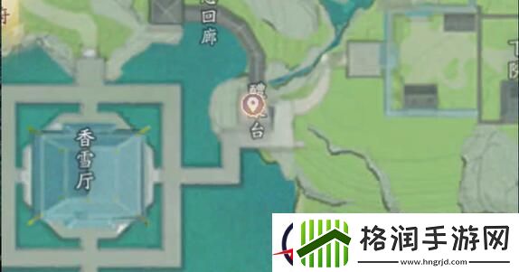 射雕吟咏台位置一览