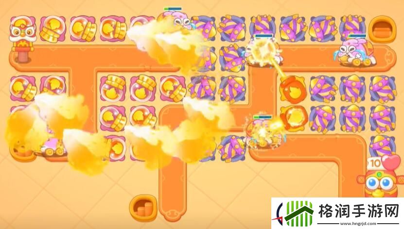 保卫萝卜4福神大作战第9关攻略