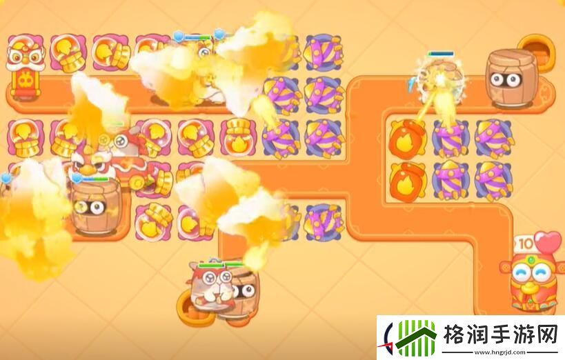 保卫萝卜4福神大作战第9关攻略