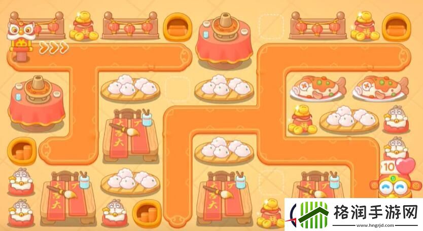 保卫萝卜4福神大作战第9关攻略