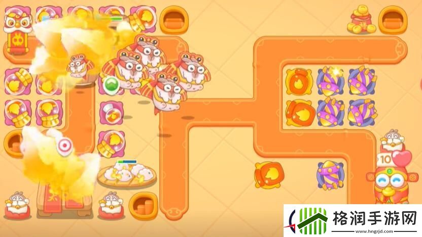 保卫萝卜4福神大作战第9关攻略