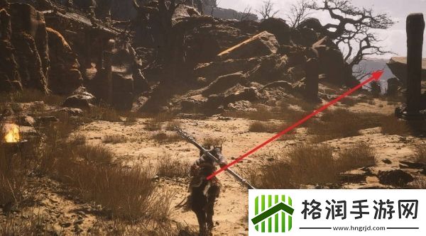 黑神话悟空枕石坪枯松下蒲团在哪