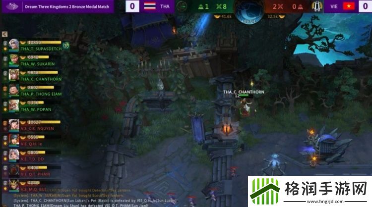 亚运梦三国季军赛