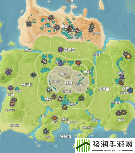 心动小镇昆虫分布在哪