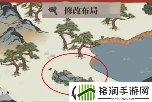 江南百景图湖心亭换位置方法