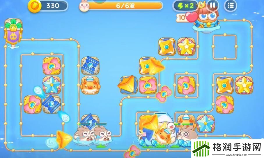 保卫萝卜4海的闺女第77关攻略