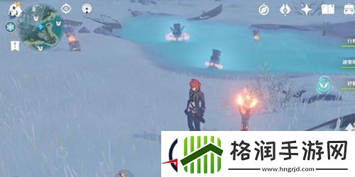 原神雪山山脚海边怎么解密