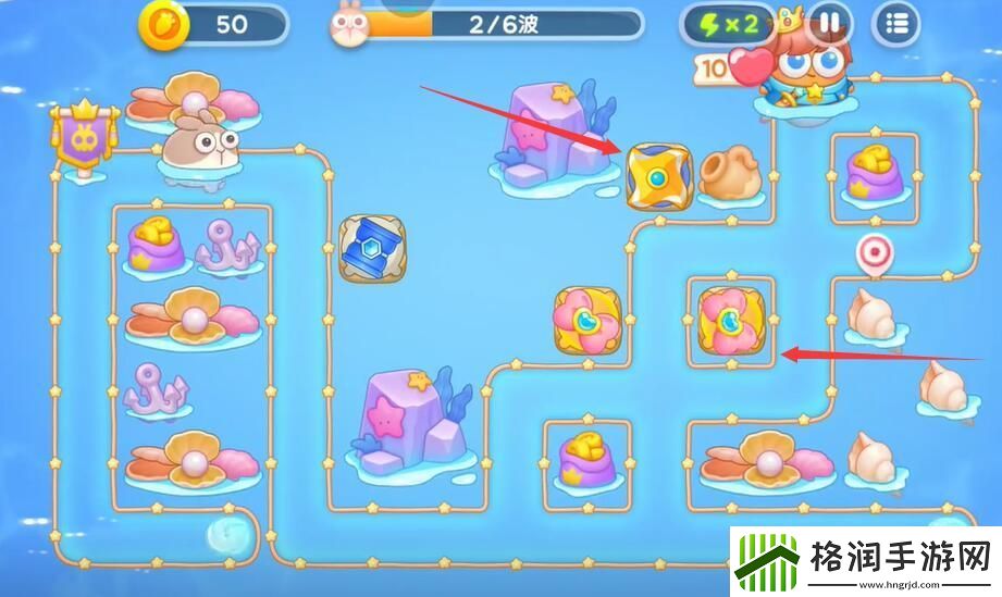 保卫萝卜4海的闺女第77关攻略