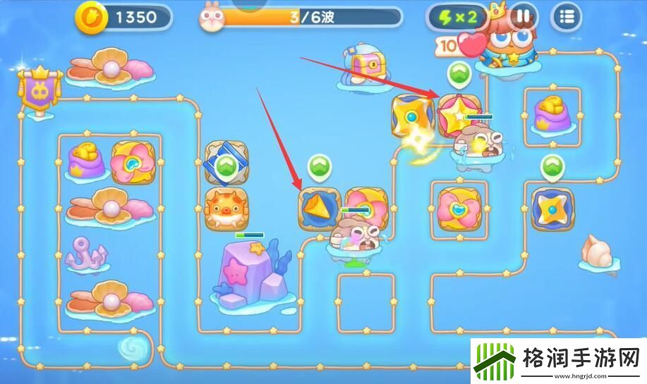 保卫萝卜4海的闺女第77关攻略