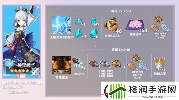 原神神里绫华上线时间介绍