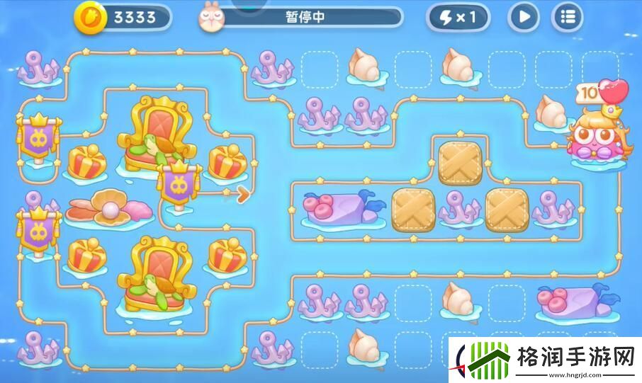 保卫萝卜4海的闺女第78关攻略