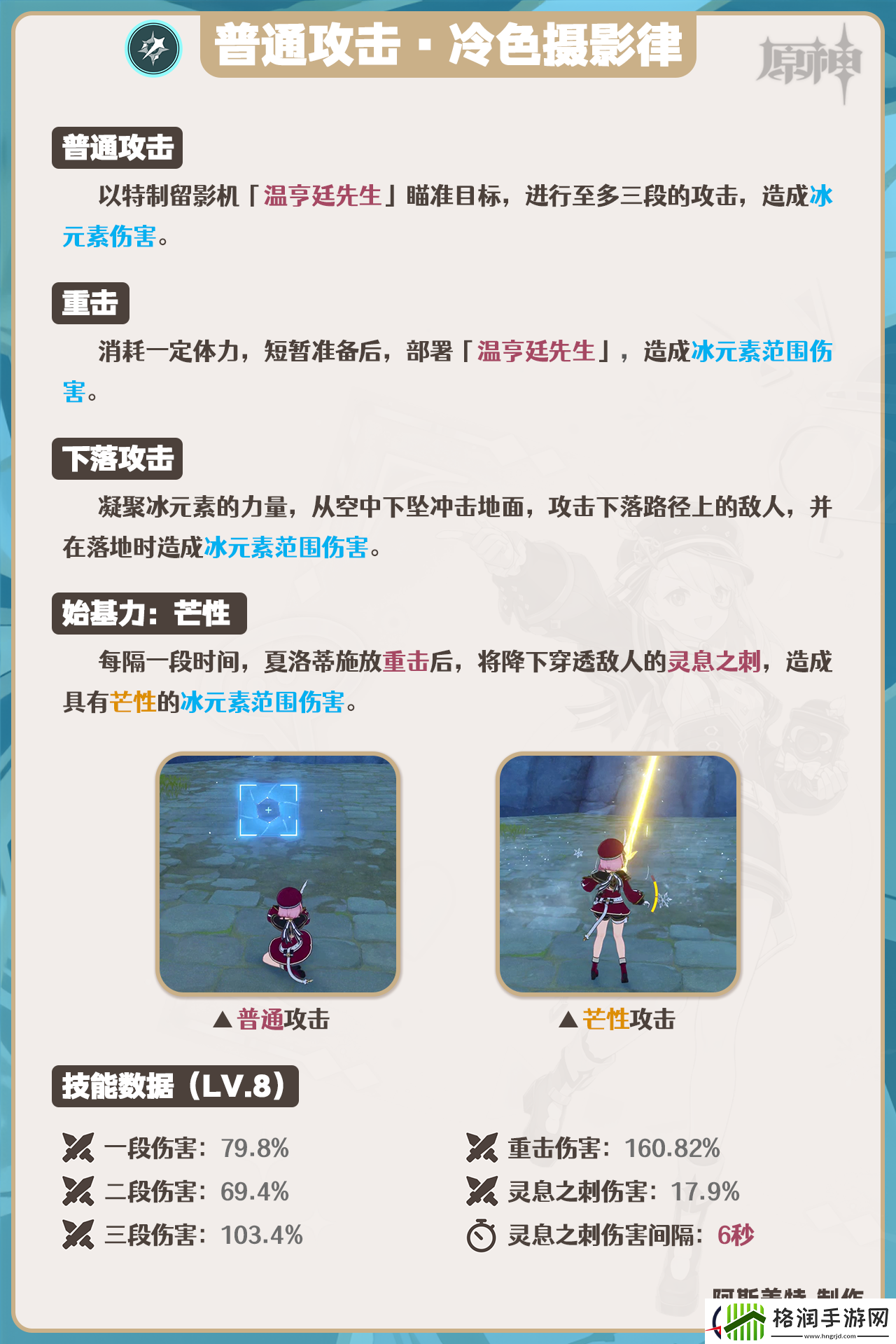 原神夏洛蒂技能怎么加点