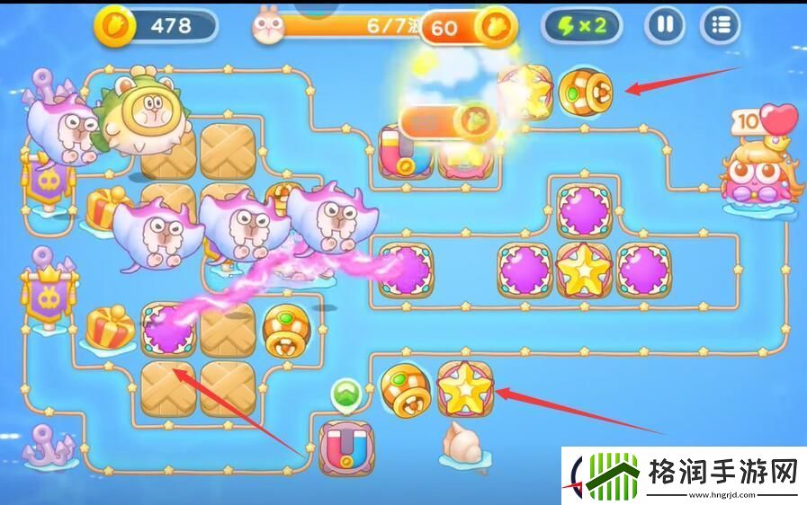 保卫萝卜4海的闺女第78关攻略