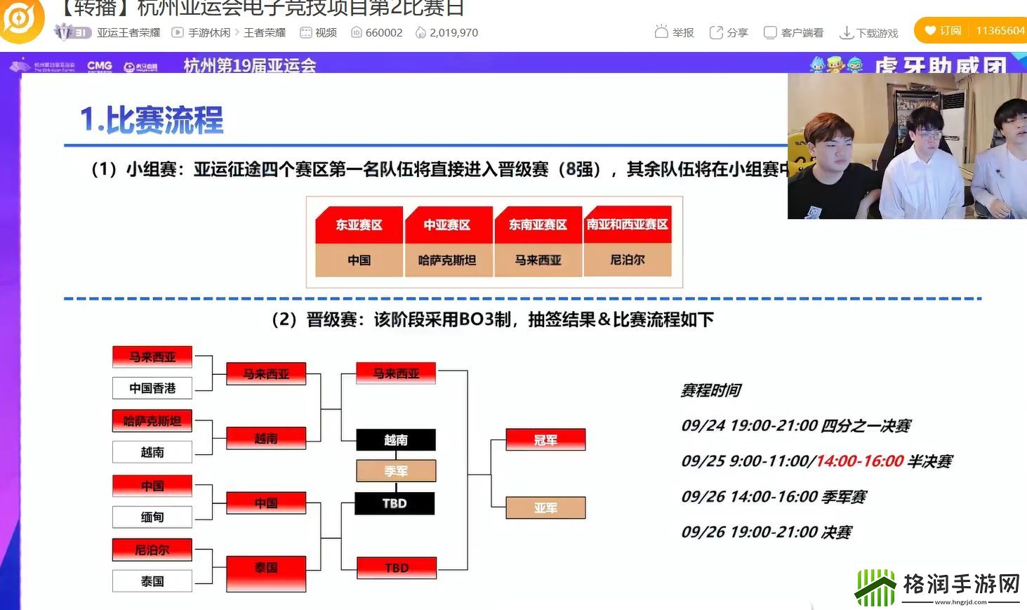 来了！亚运电竞正在转播！CCTV5+、抖音、虎牙等已开始转播