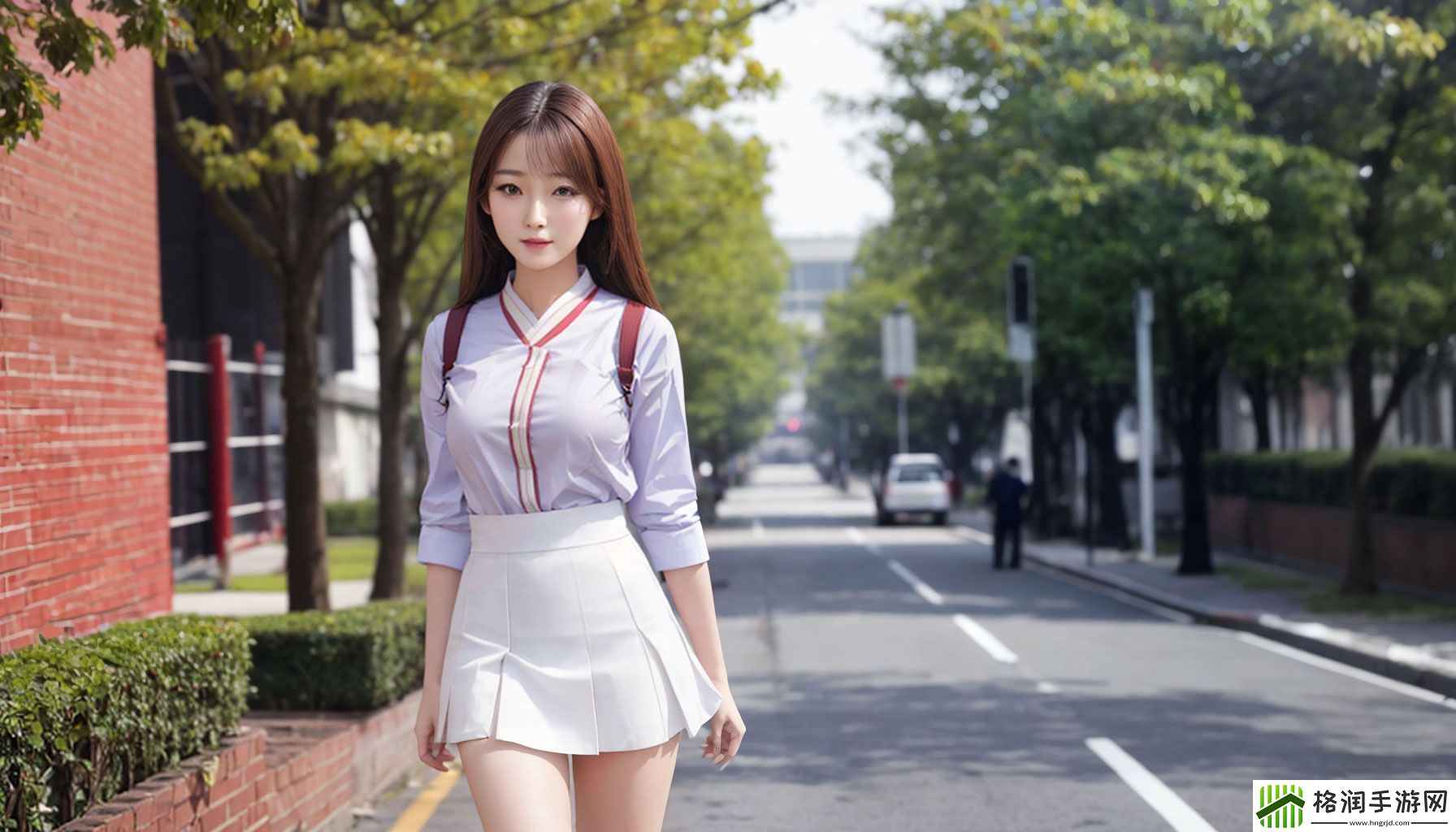 军训期间大白兔的出现