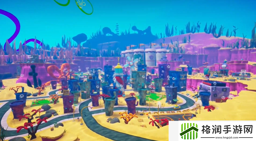 开放世界游戏海绵宝宝