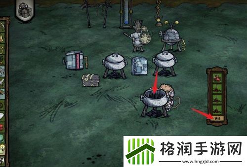 饥荒烹饪锅怎么使用