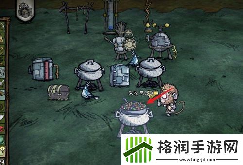 饥荒烹饪锅怎么使用