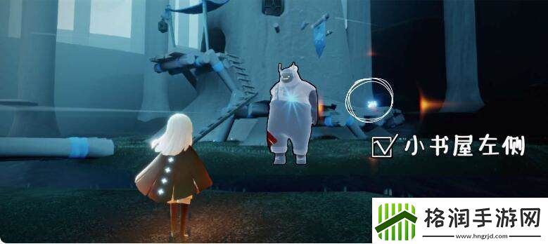 光遇傻笑童子军先祖位置游饭天堂