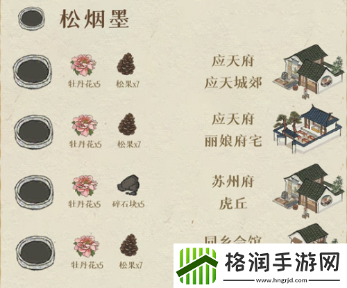 江南百景图颜料在哪获得