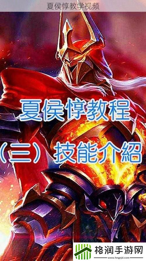 夏侯惇教学视频