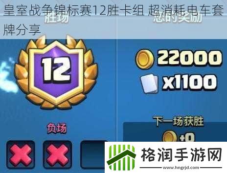 皇室战争锦标赛12胜卡组