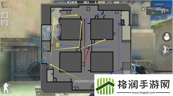穿越火线巷战三点突破协防玩法技巧分析