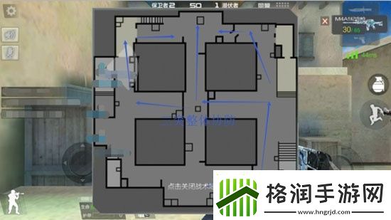 穿越火线巷战三点突破协防玩法技巧分析